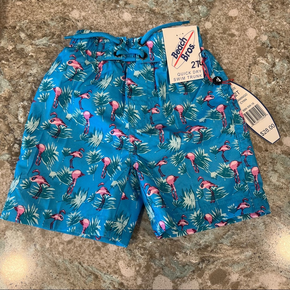 Beach Bros Toddler Swim Shorts Trunks NWT